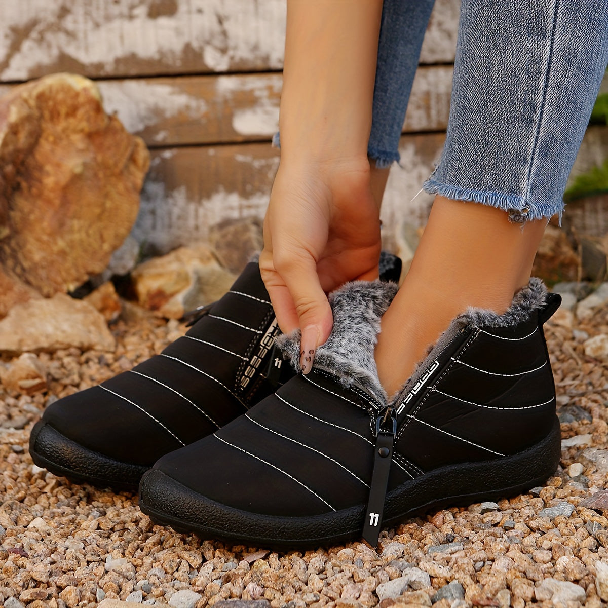 Women's Waterproof Winter Snow Boots
