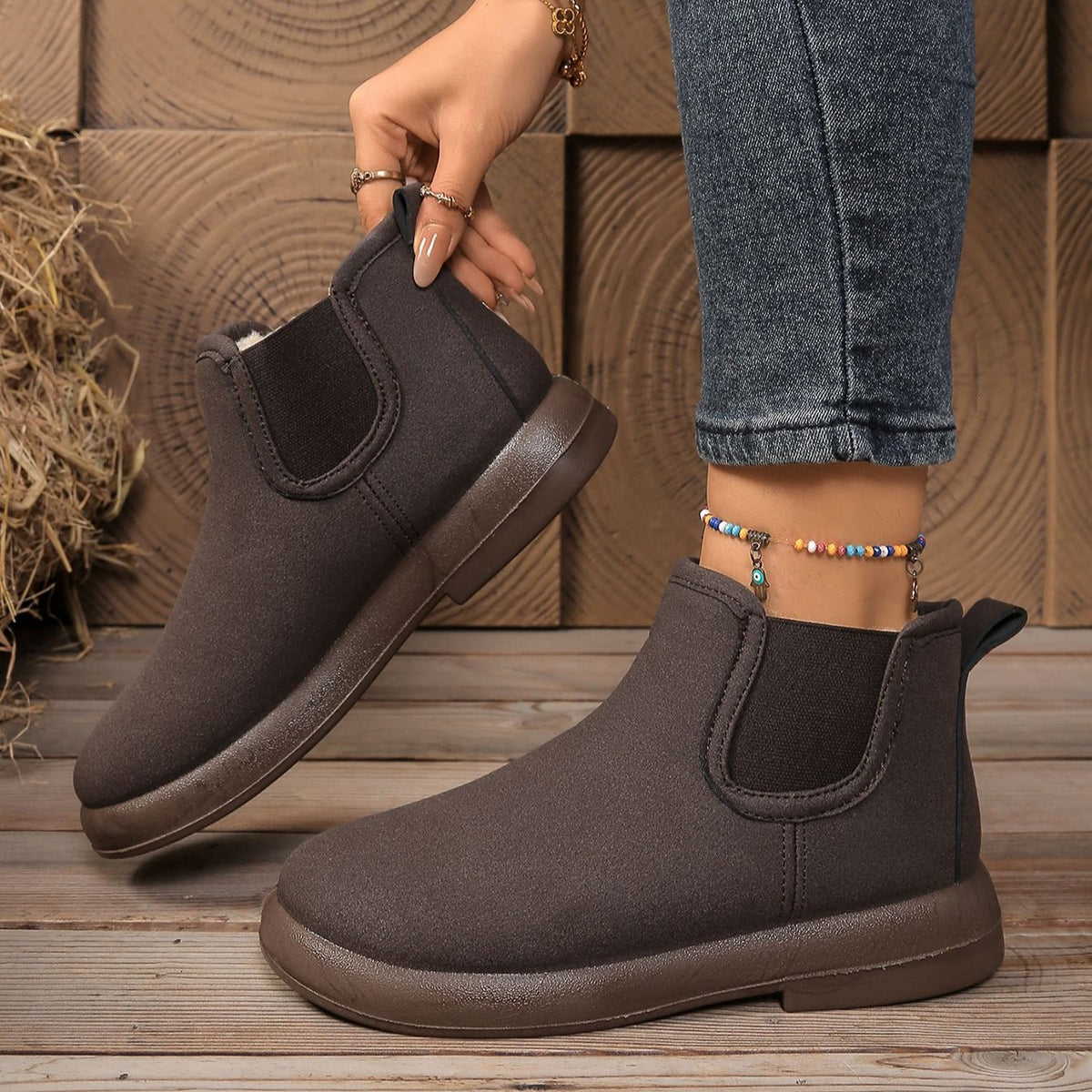 Women's Warm Winter Ankle Boots