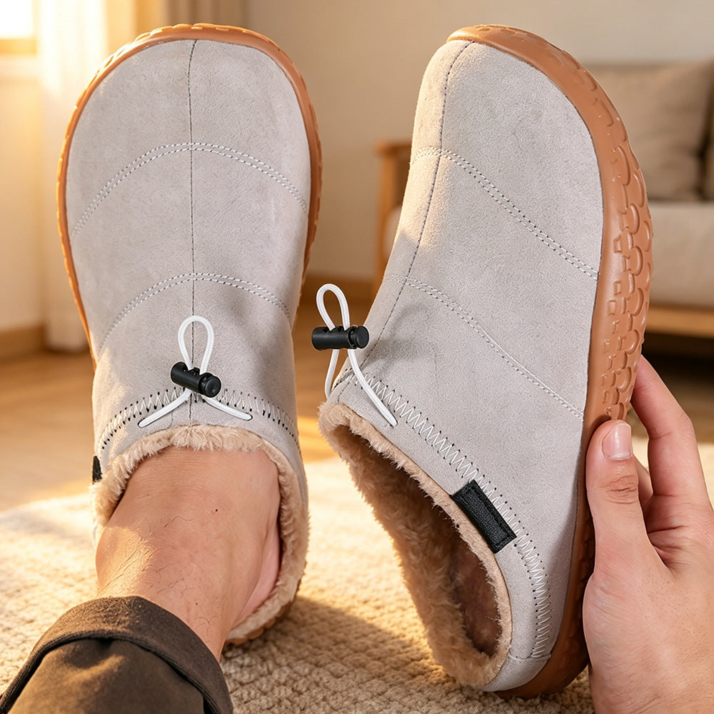 Women's Wide-Toe Fleece-Lined Mules