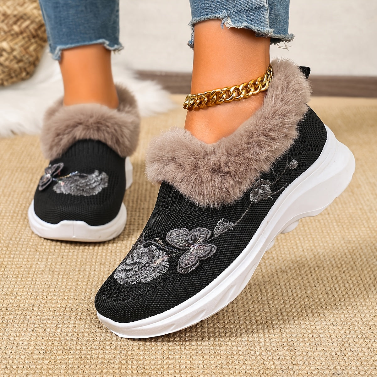 Women's Warm Winter Comfort Shoes
