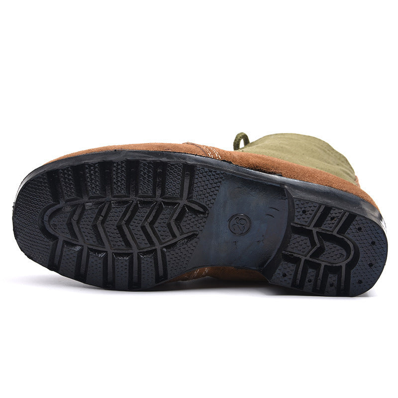 Unisex Leather Farm & Ranch Boots