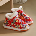 Women's Bright Floral Winter Shoes