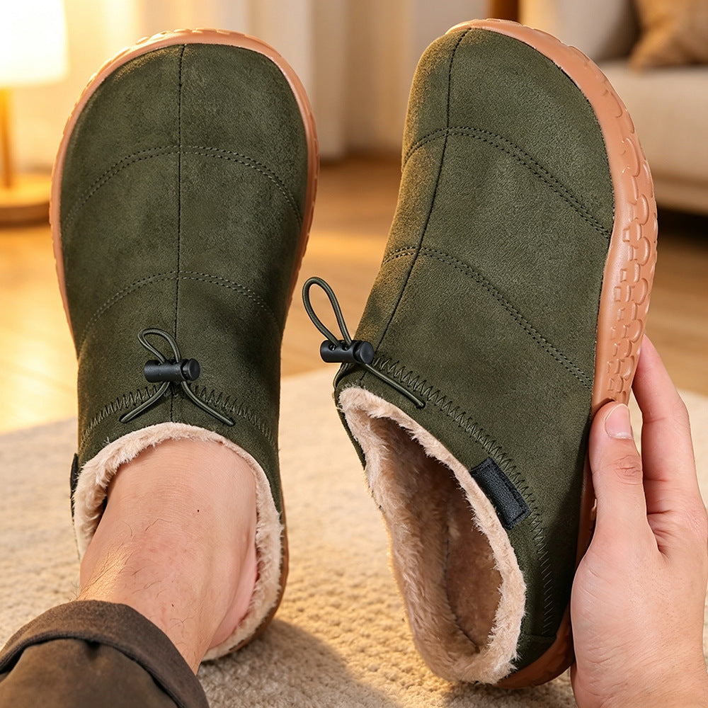 Women's Wide-Toe Fleece-Lined Mules