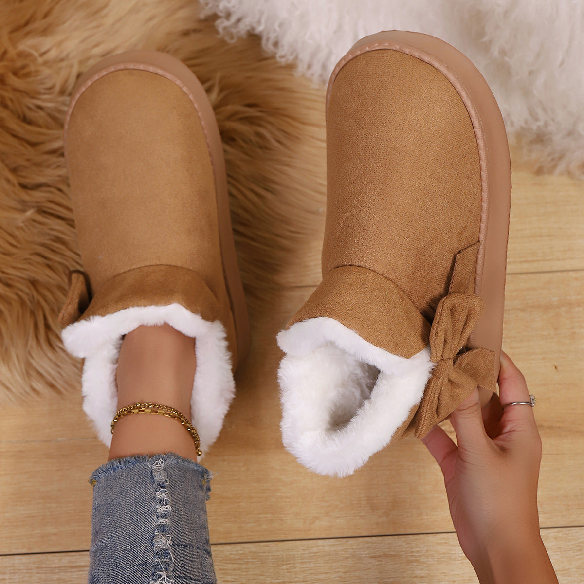 Women's Bow Ankle Boots