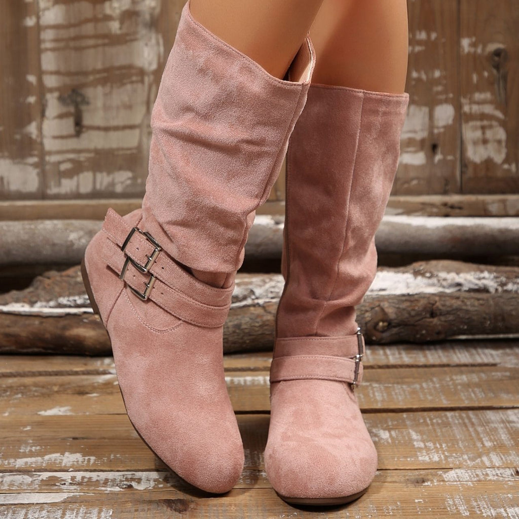 Women's Vintage Suede Tall Boots