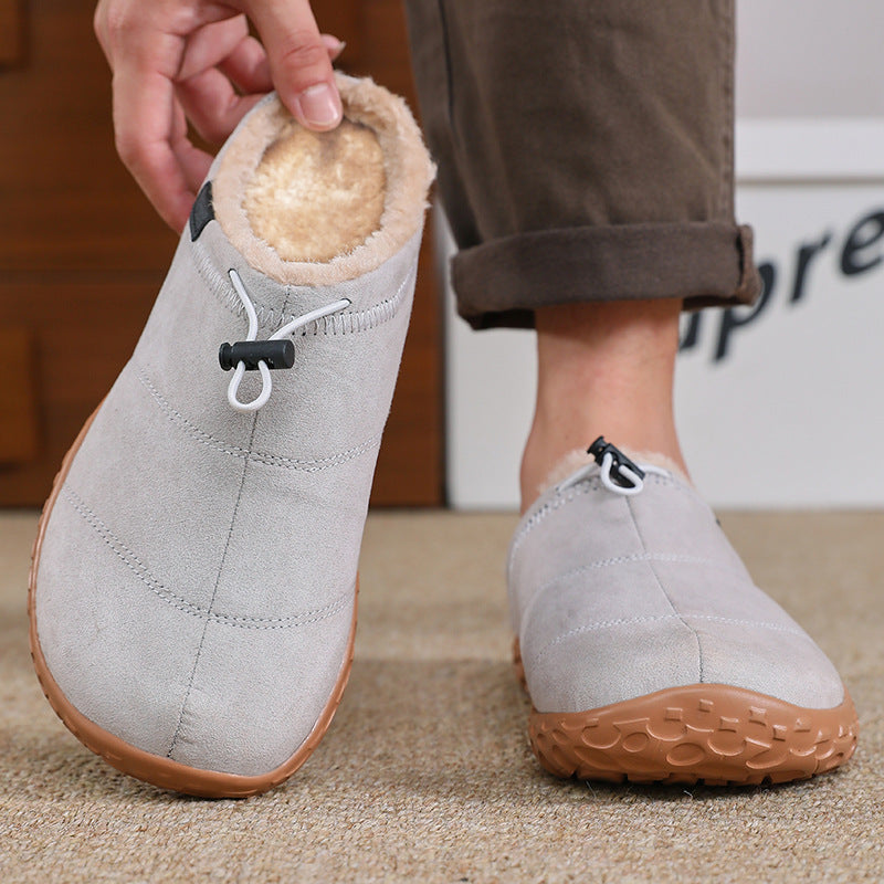 Unisex Cozy Fleece-Lined Mules