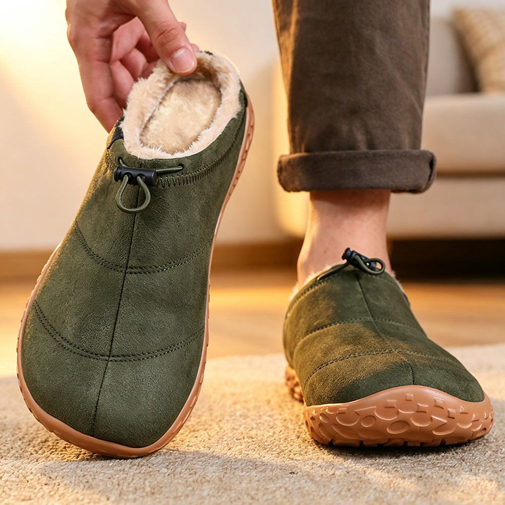 Women's Wide-Toe Fleece-Lined Mules