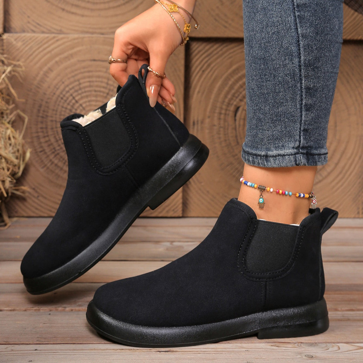 Women's Warm Winter Ankle Boots