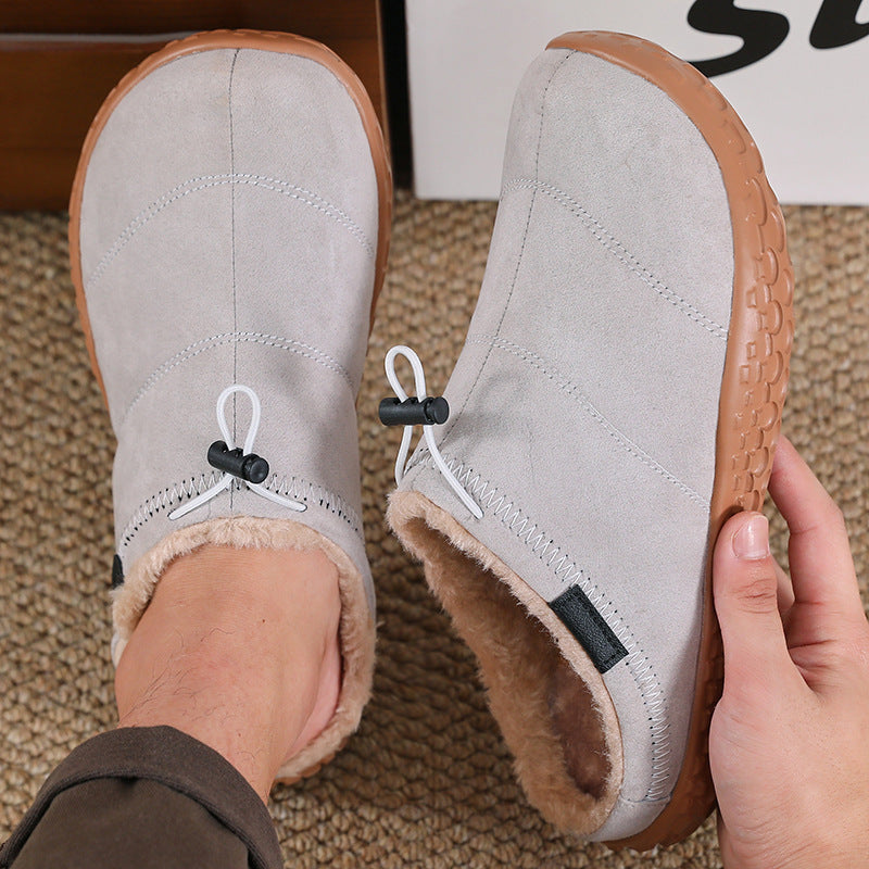 Unisex Cozy Fleece-Lined Mules