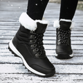 Women's Warm Snow Boots with Fur Collar