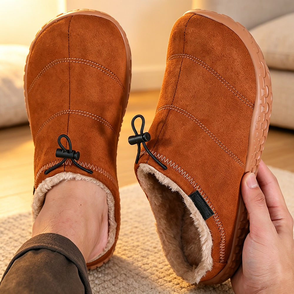 Women's Wide-Toe Fleece-Lined Mules