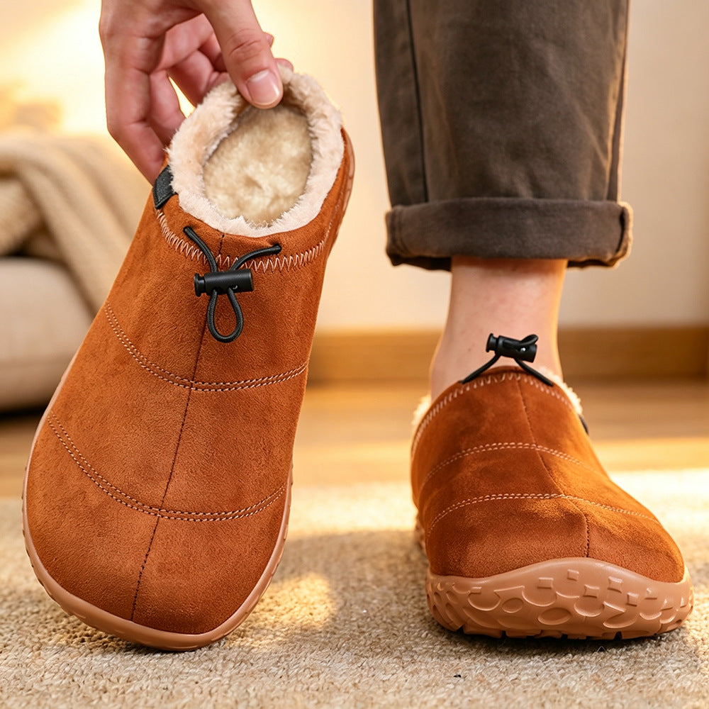 Women's Wide-Toe Fleece-Lined Mules