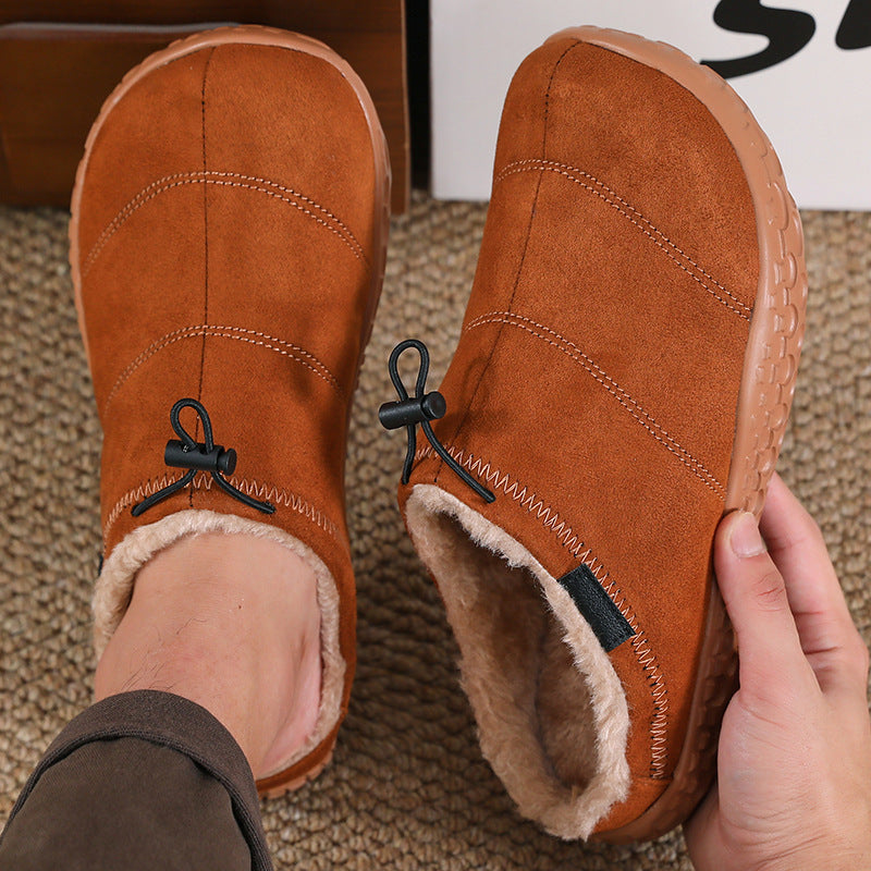 Unisex Cozy Fleece-Lined Mules