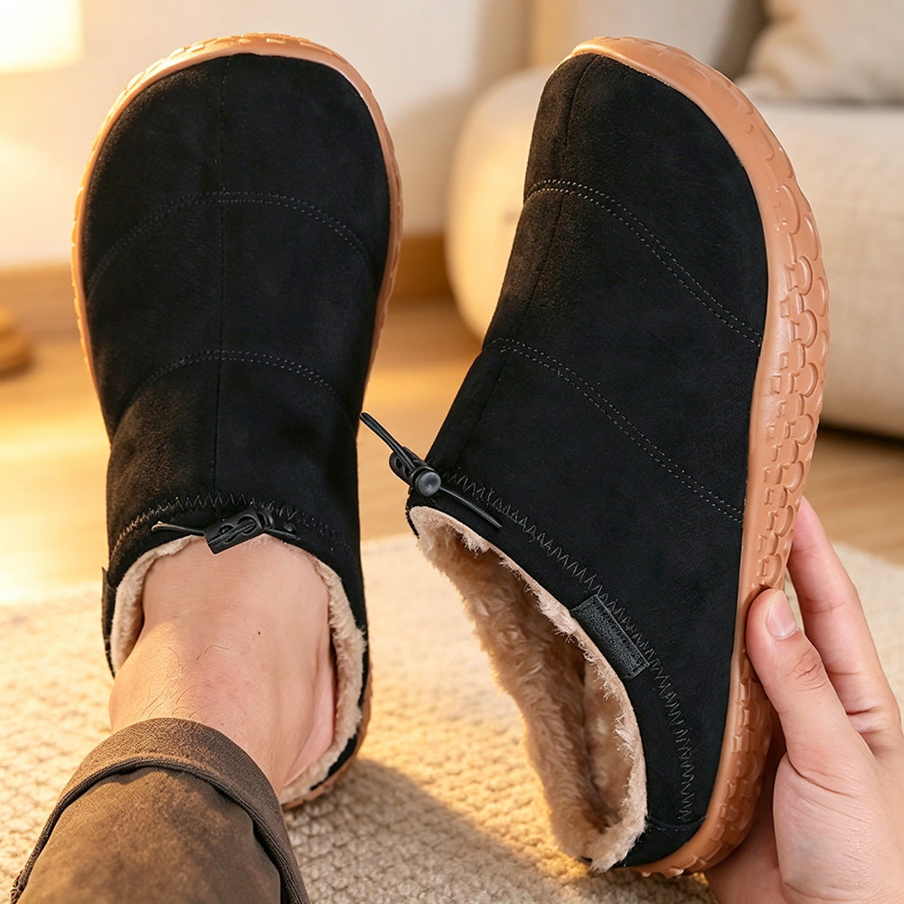 Women's Wide-Toe Fleece-Lined Mules