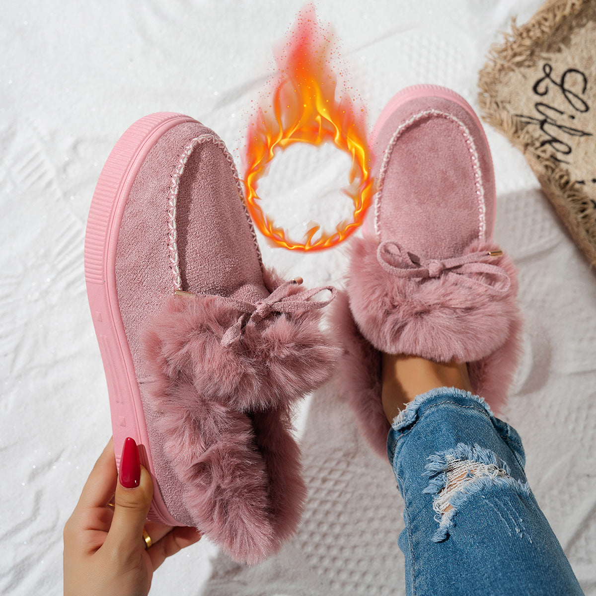 Women's Cozy Winter Ankle Boots