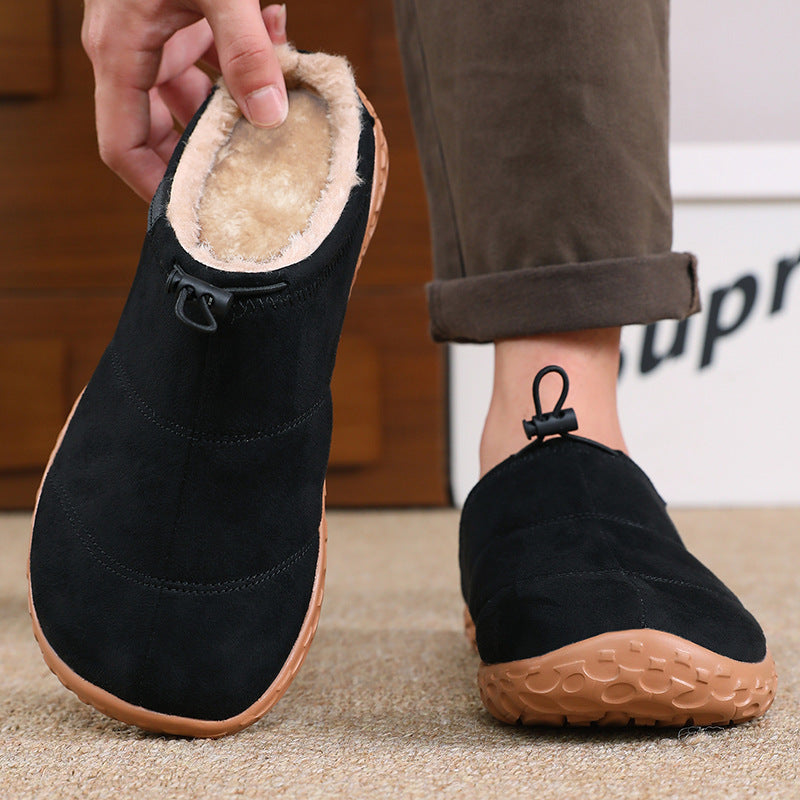 Unisex Cozy Fleece-Lined Mules