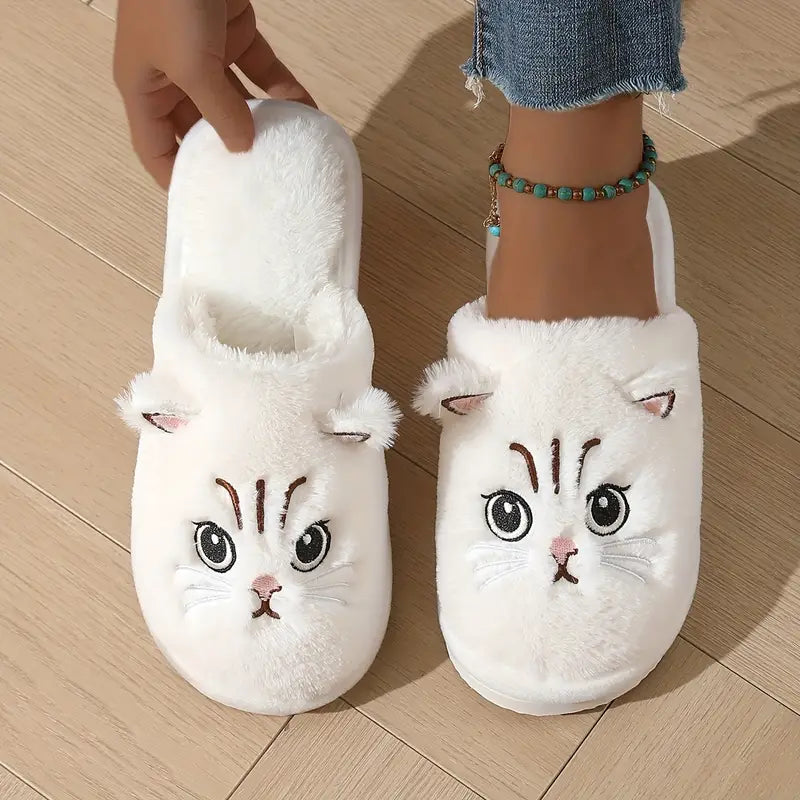 Women's Warm Cat Slippers