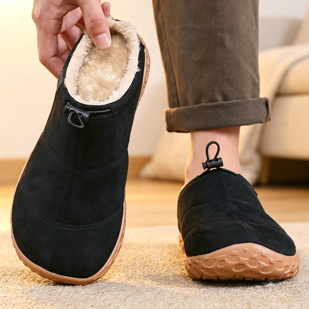Women's Wide-Toe Fleece-Lined Mules