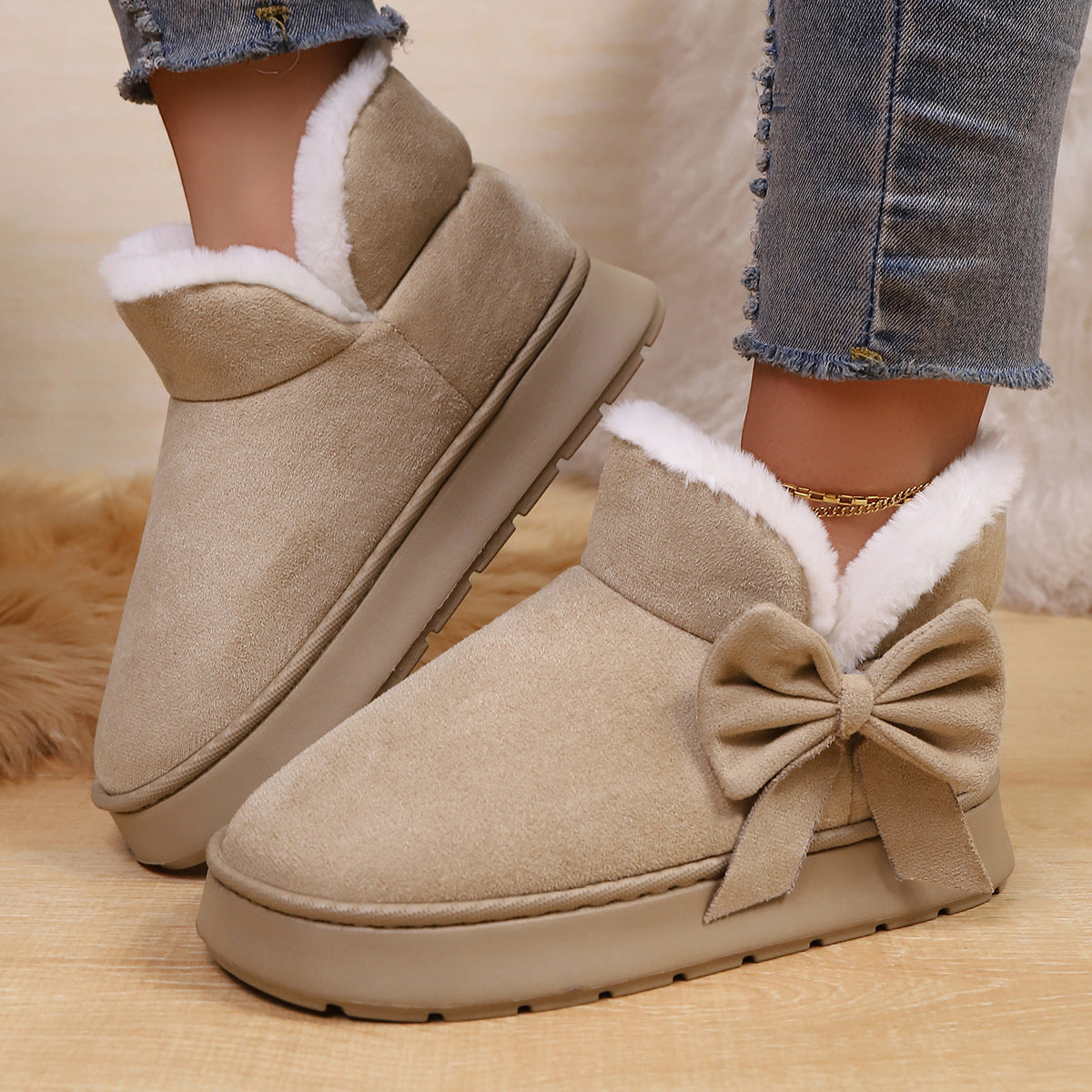 Women's Bow Ankle Boots