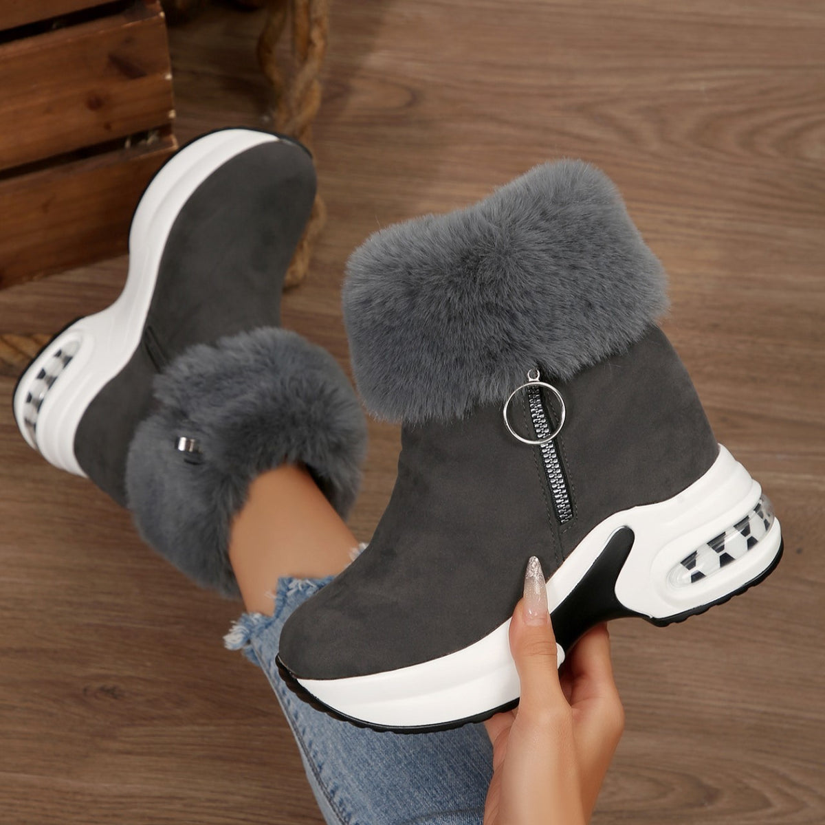 Women's Warm Winter Snow Boots