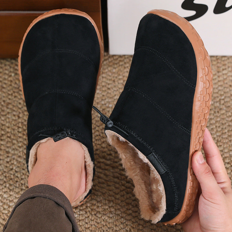 Unisex Cozy Fleece-Lined Mules