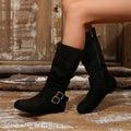 Women's Vintage Suede Tall Boots