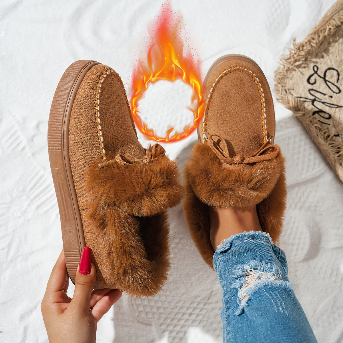 Women's Cozy Winter Ankle Boots