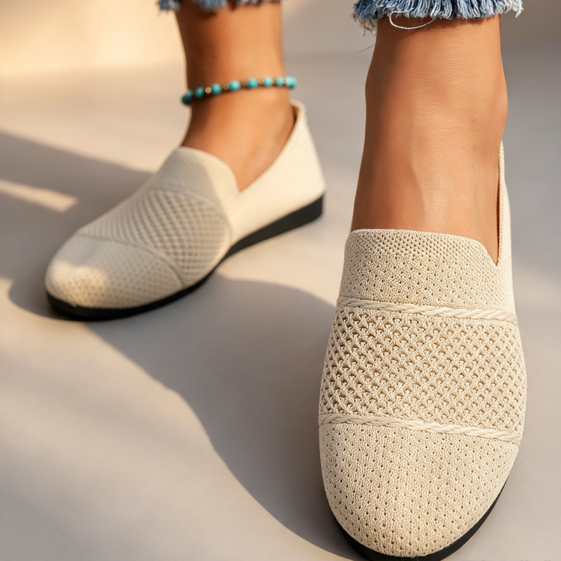 Women's Breathable and Comfortable Walking Flats