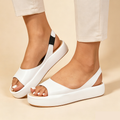 Women's Casual Open-Toe Slingback Platform Wedge Sandals