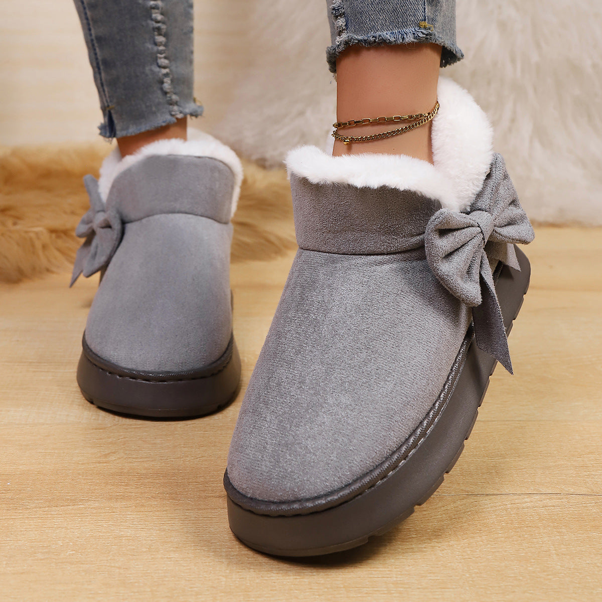 Women's Bow Ankle Boots