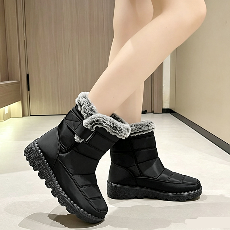 Women's Waterproof Quilted Snow Boots