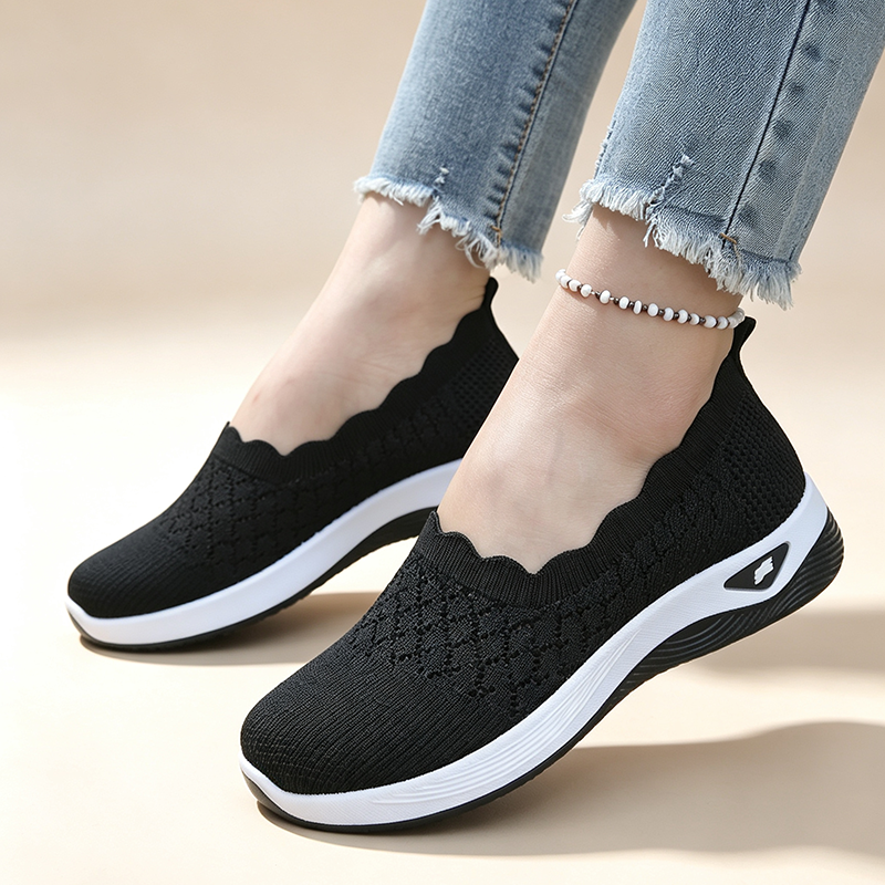 Women's Breathable Knit Walking Shoes
