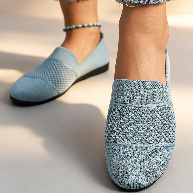 Women's Breathable and Comfortable Walking Flats