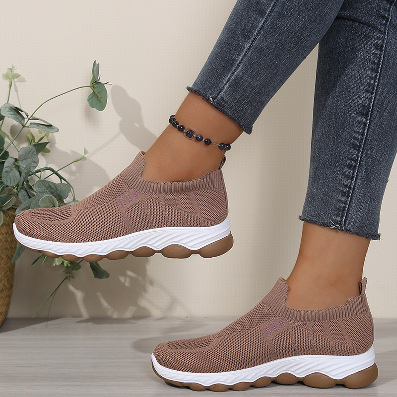 Women's Lightweight Slip-On Knit Sock Sneakers
