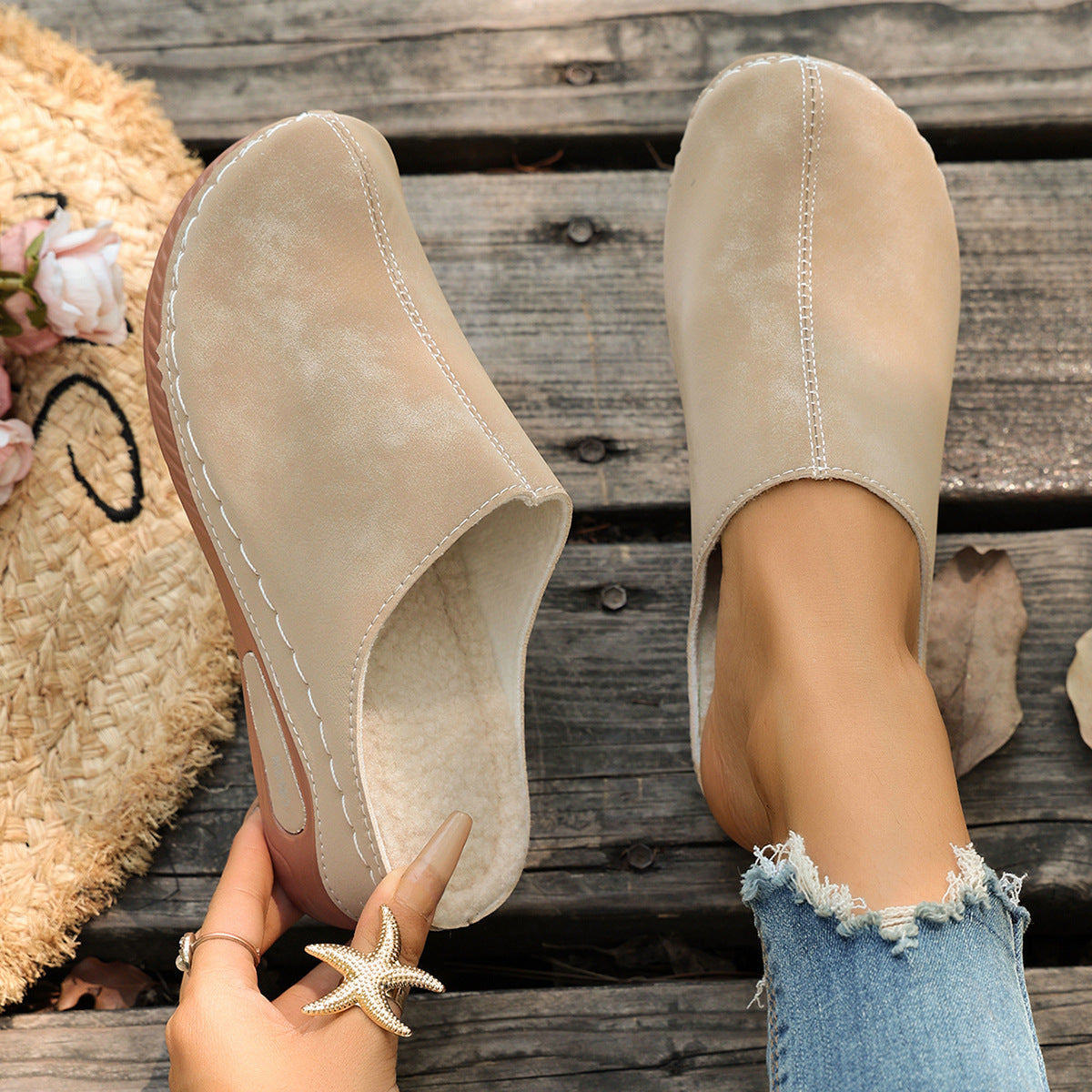 Women's Winter Comfort Mules