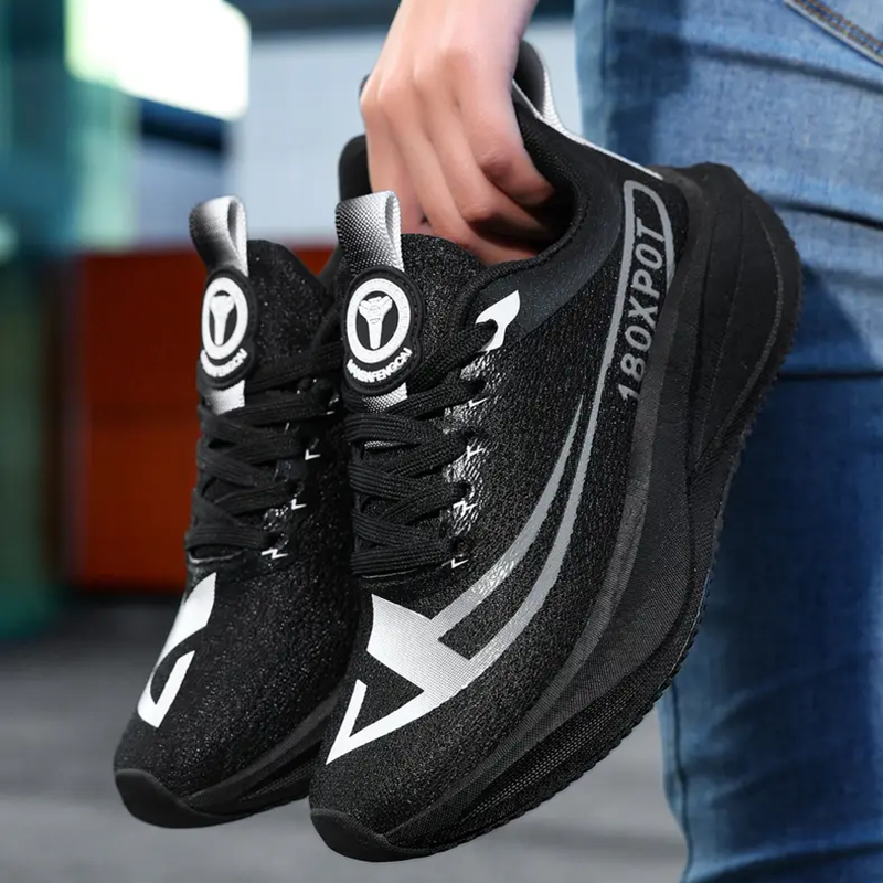 Breathable mesh gradient sneakers