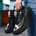 Breathable mesh gradient sneakers