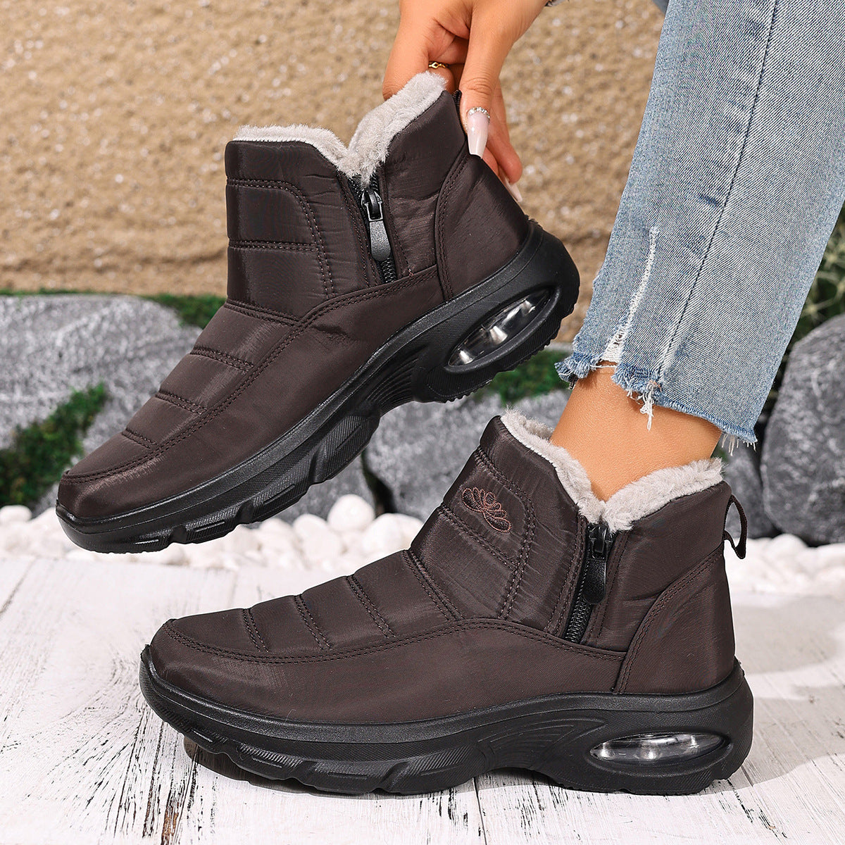 Women's Warm Winter Ankle Boots