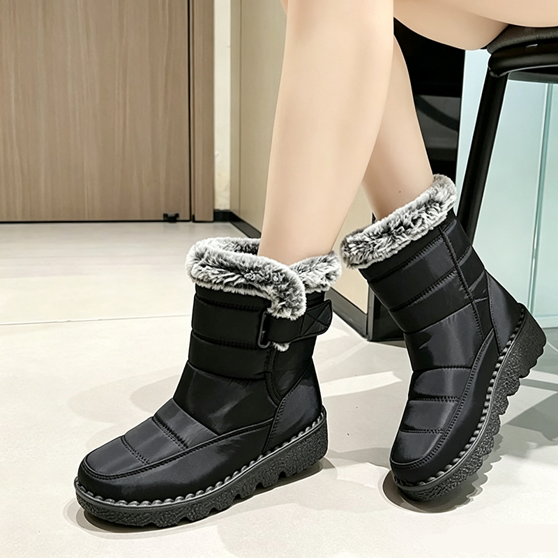 Women's Waterproof Quilted Snow Boots