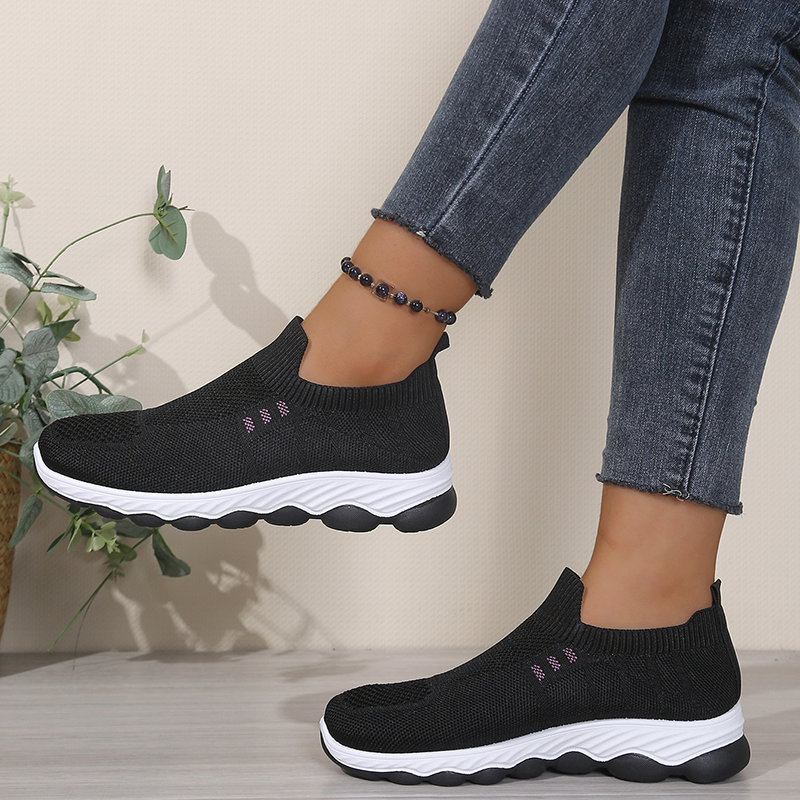 Women's Lightweight Slip-On Knit Sock Sneakers