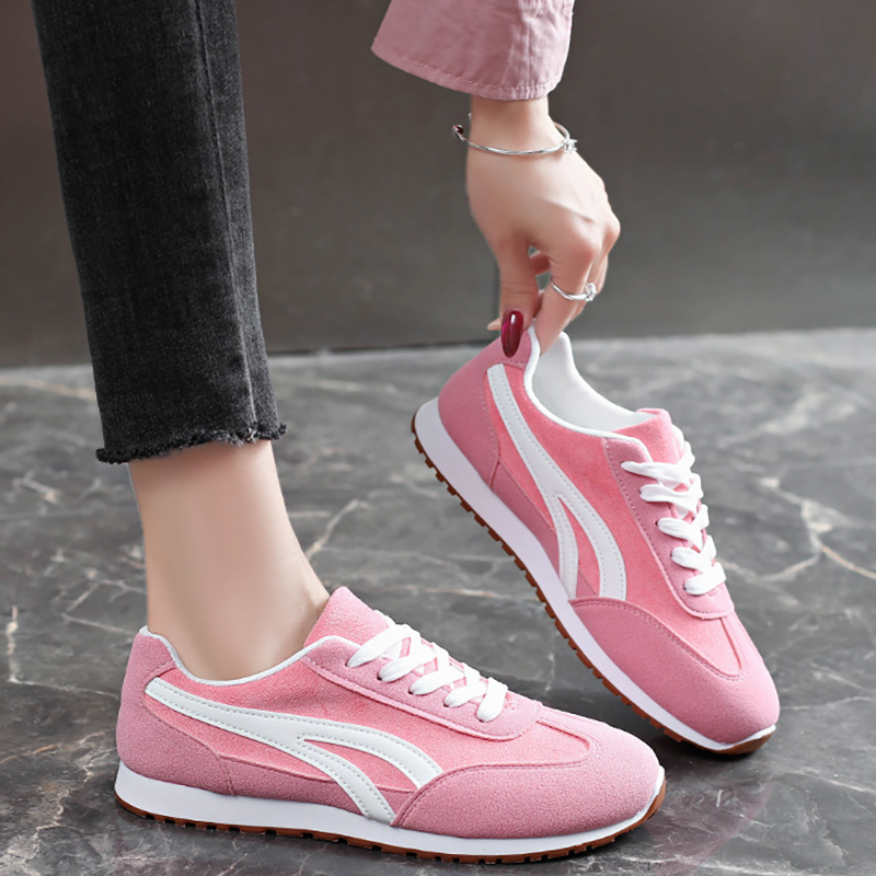 Women's Casual Lace-Up Retro Sneakers