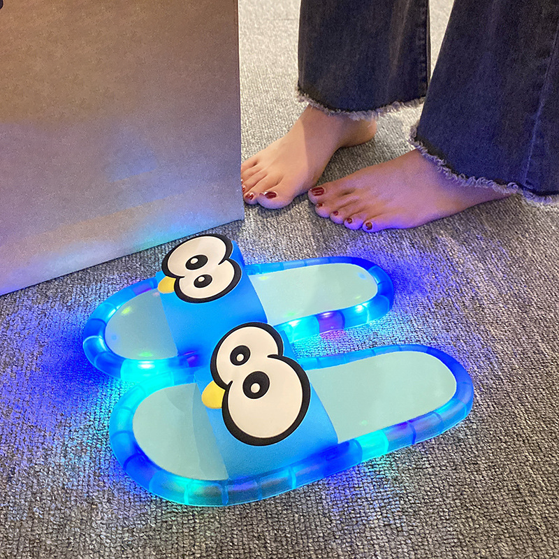 Women's Cute Cartoon Light-Up Slippers