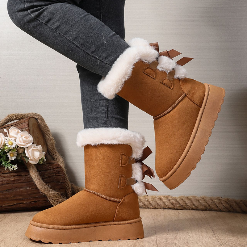 Women Thick Platform Winter Snow Boots