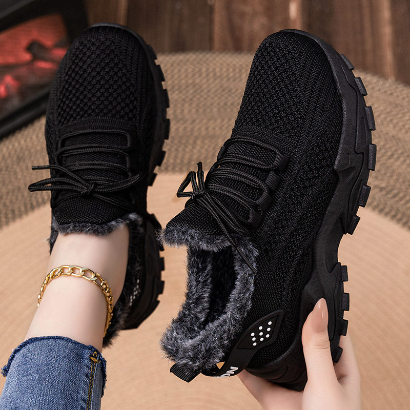 Fleece Lined Chunky Winter Sneakers