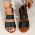 Women's Double Strap Platform Espadrille Sandals Comfortable Summer Shoes
