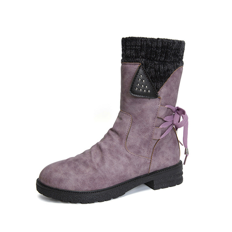 Women's Vintage Mid-Calf Boots