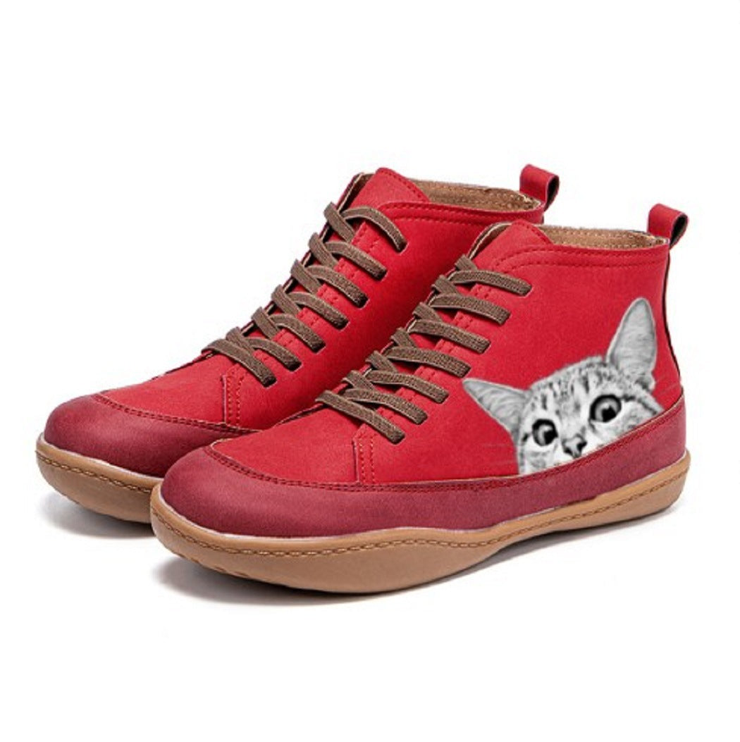 Women's Vintage Cat Boots