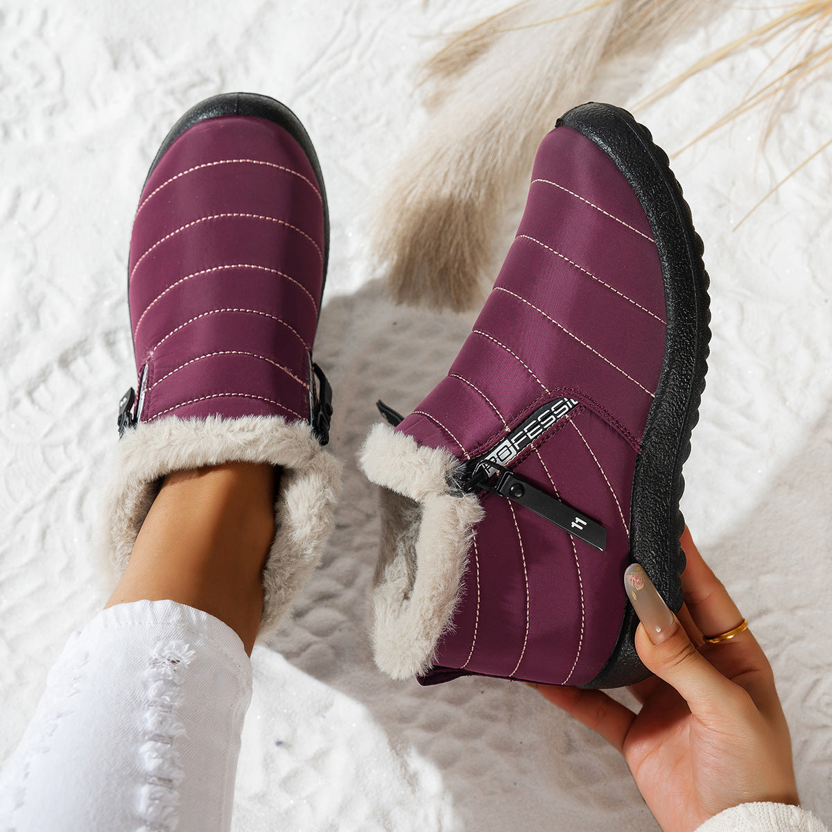 Women's Waterproof Winter Ankle Boots