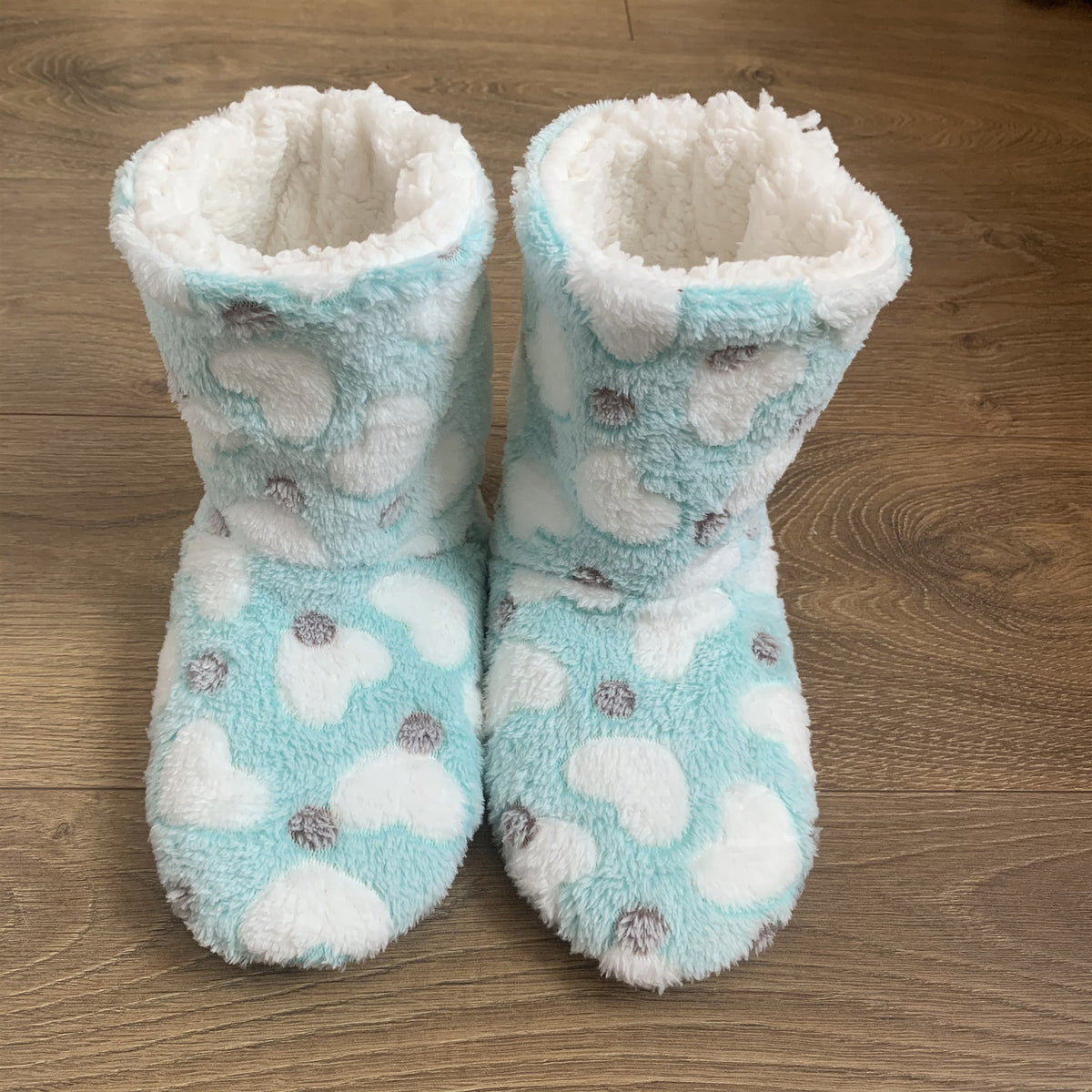 Women's Warm Plush-Lined Slipper Boots