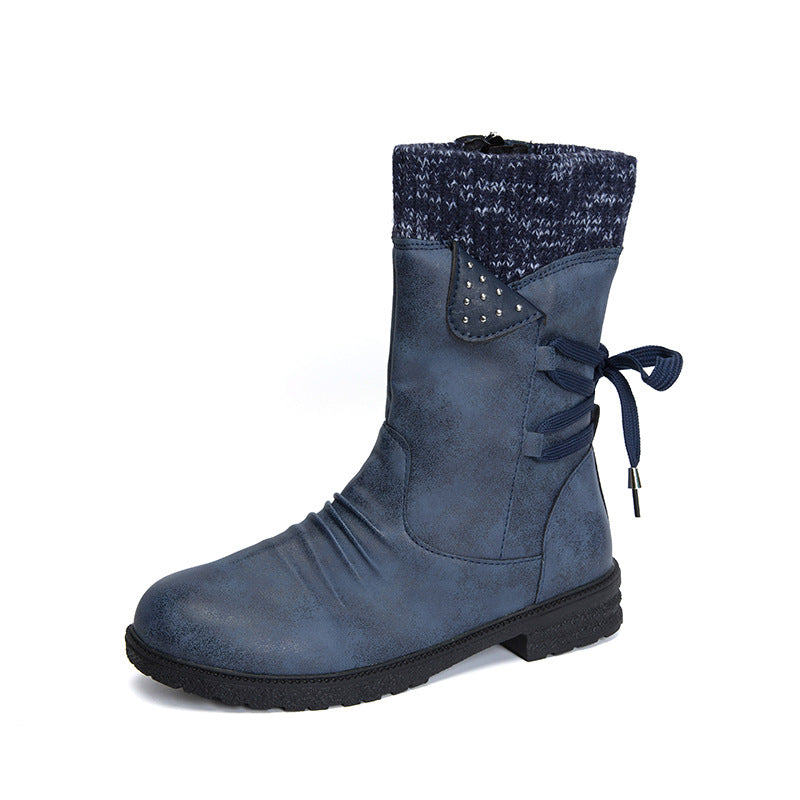 Women's Vintage Mid-Calf Boots